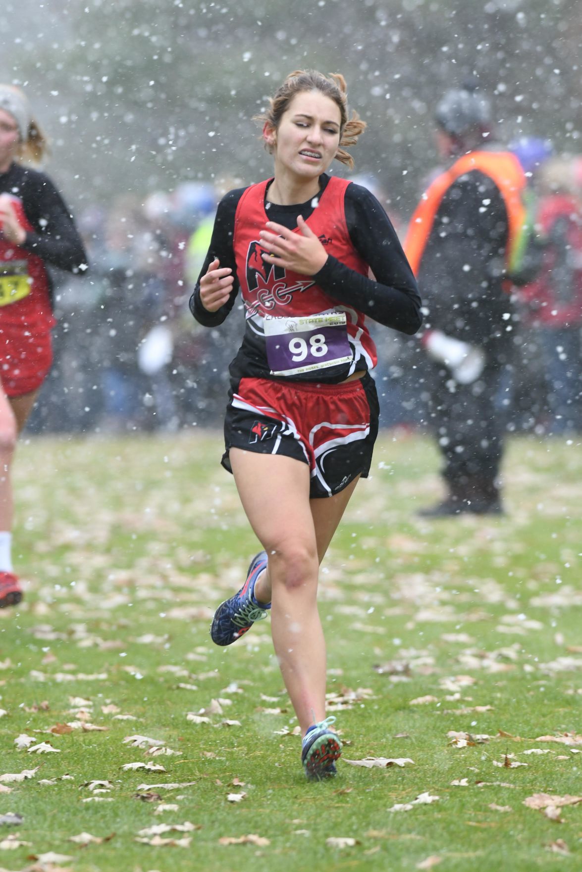 WIAA state cross country photo: Gianna Dugan, Marshall